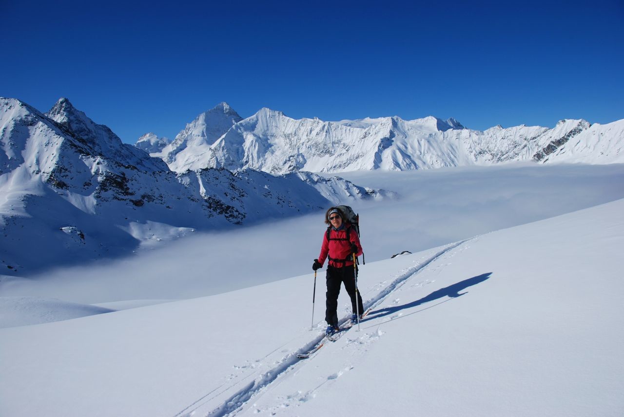 above the sea of clouds