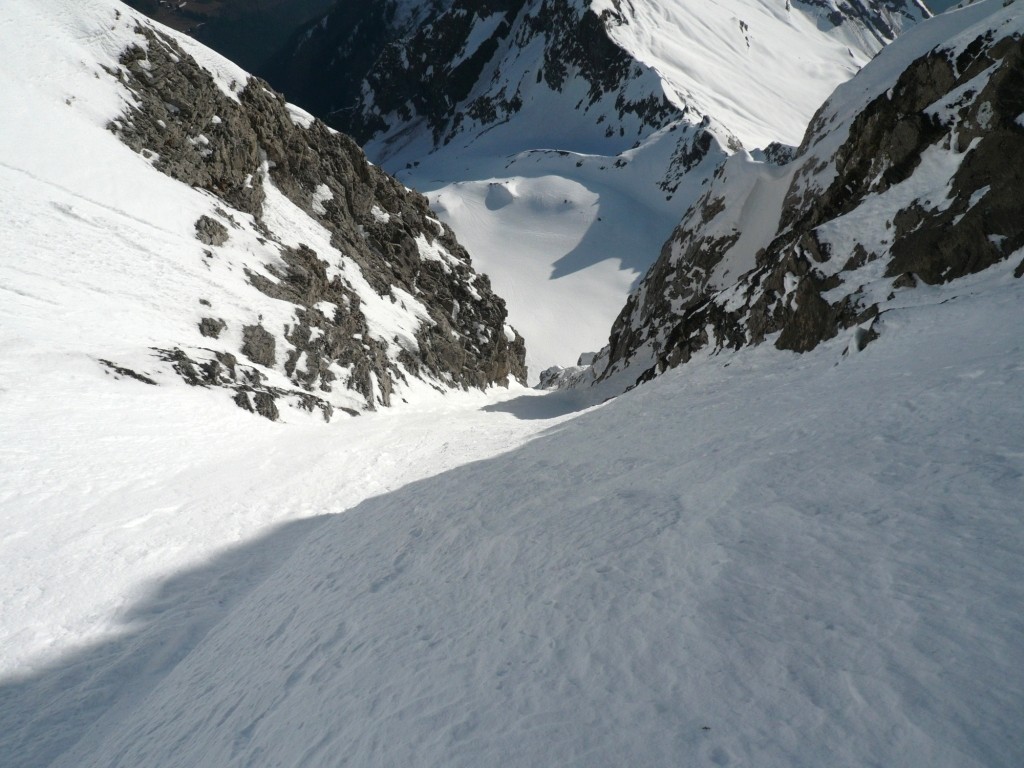 Partie inférieure du couloir
