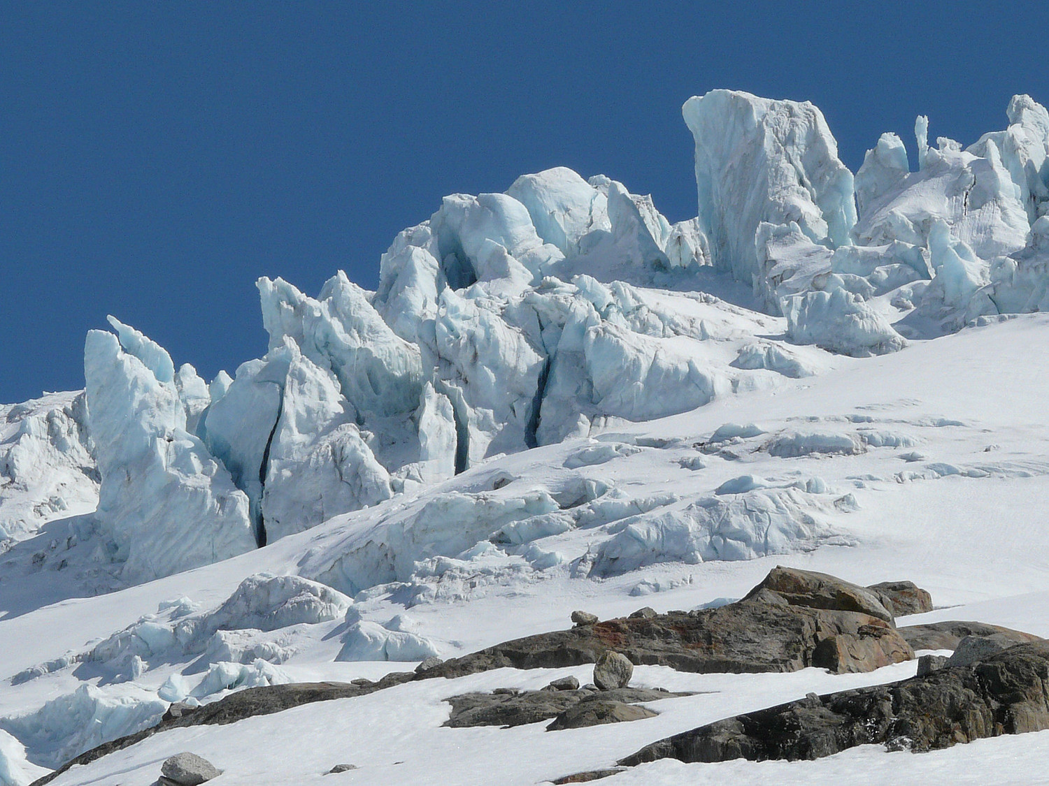 Séracs du glacier du Tour