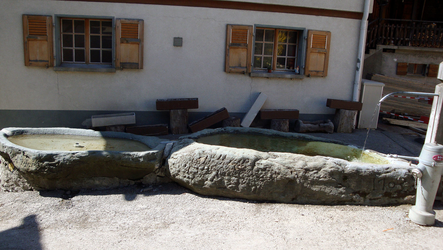 Fontaine de pierre