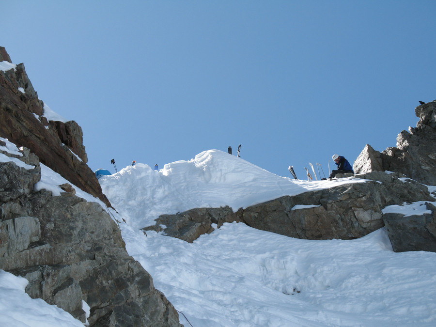 Départ sous le col de Beugeant