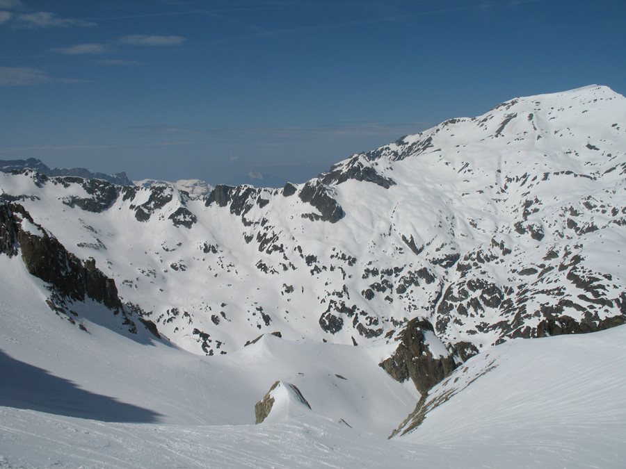 Descente vers le vallon de Bérard