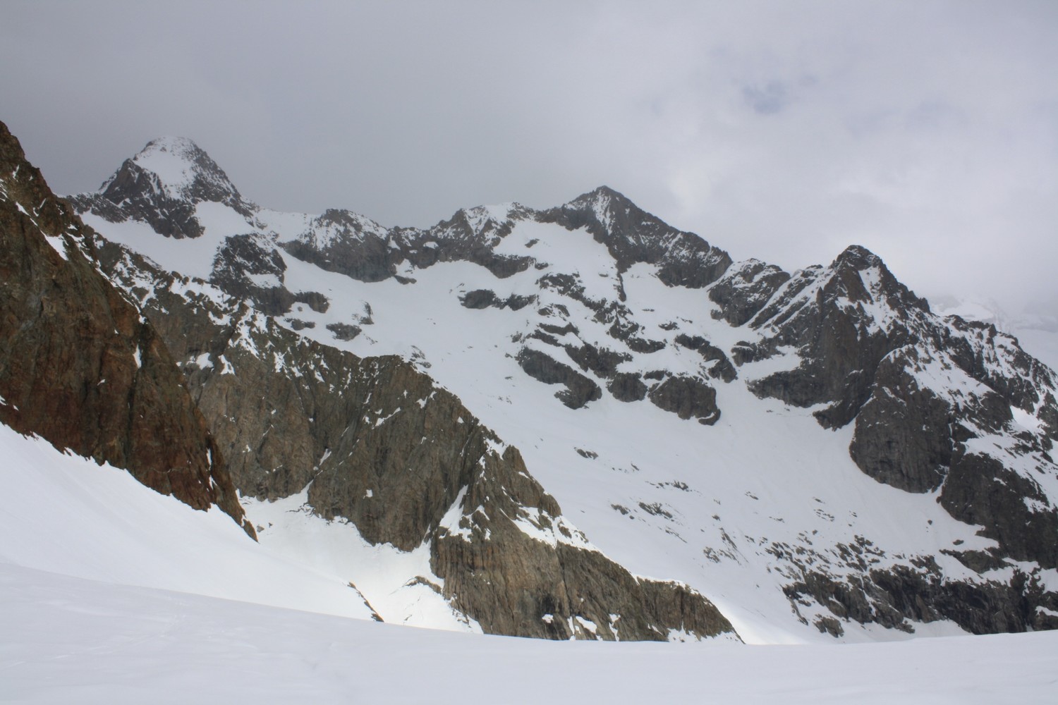 Le Plaret, la Tête et l'Aiguille de la Gandolière