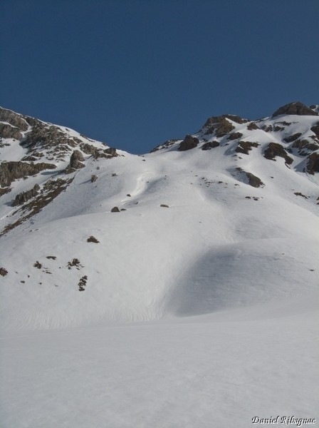 Combe au dessus du lac du Touno
