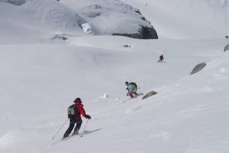 Rive droite du Vadret Pers