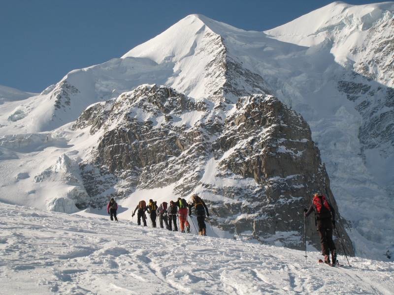 Sous le Piz Palü