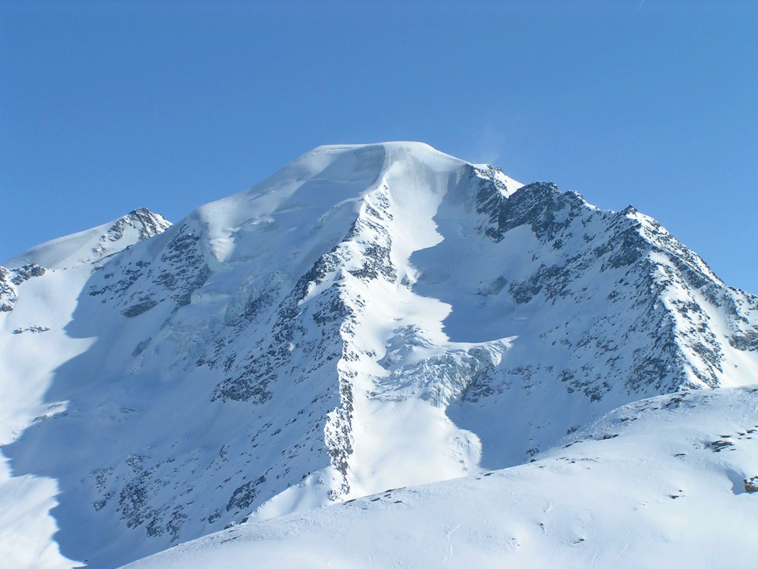 Attirante face nord du Petit Combin