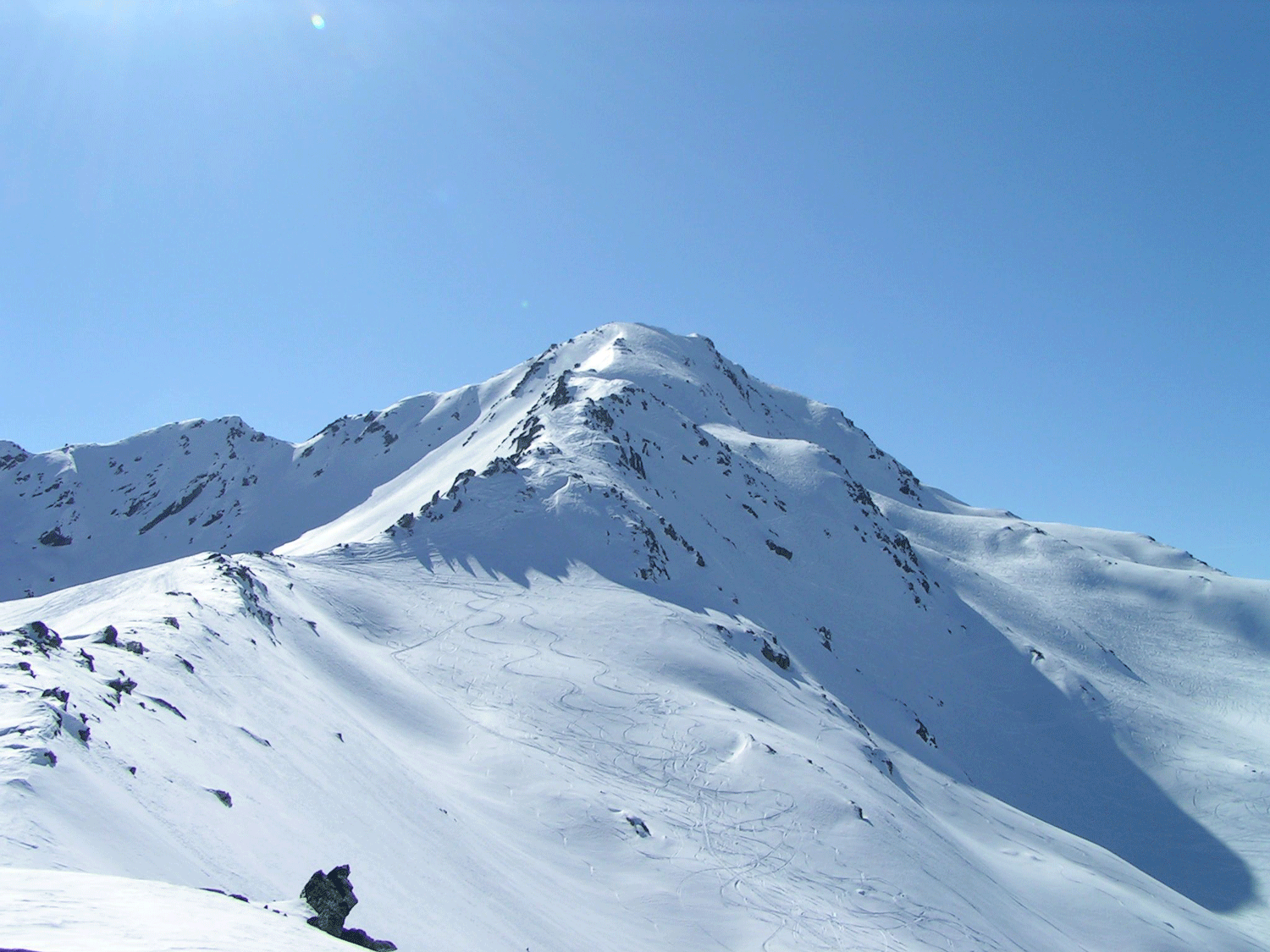 Arête sommitale du Rogneux