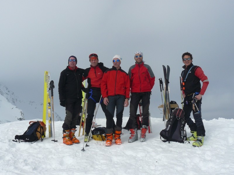 foto di gruppo Cima San Giacomo