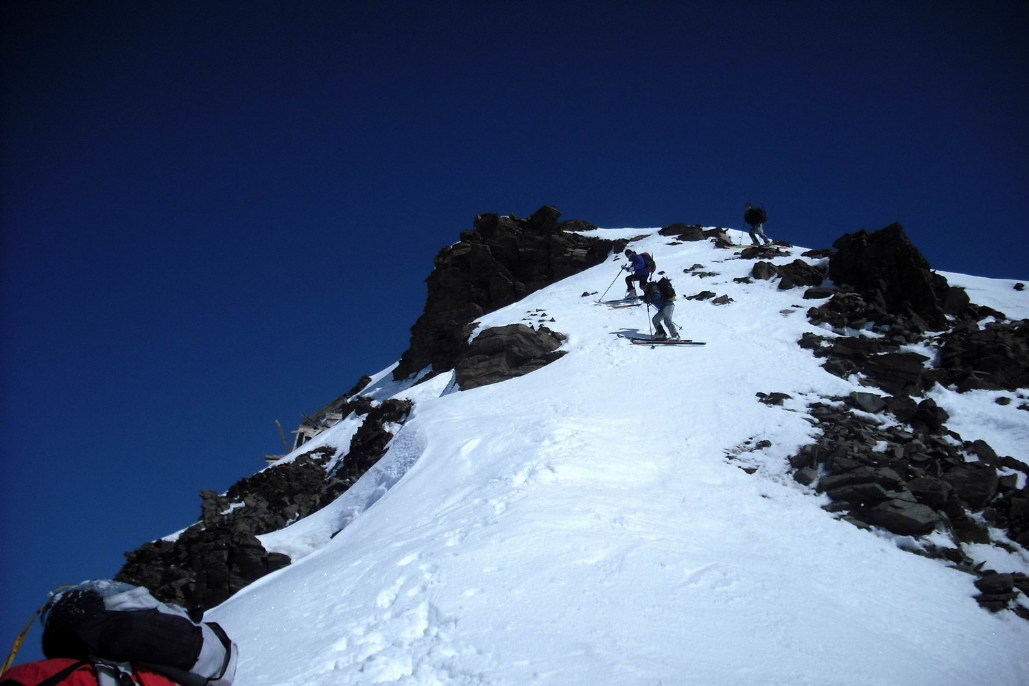 passaggio delicato in cresta