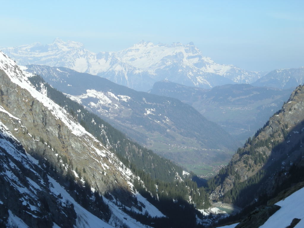 Vue sur les Dents du Midi