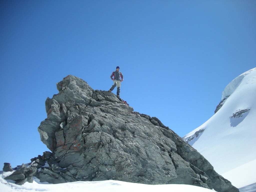 Vincent au Col de Vasevay