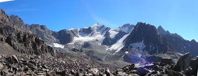 El Rincón Alpino; Vista hacia el WNW El Rincón Alpino; Vista hacia el WNW