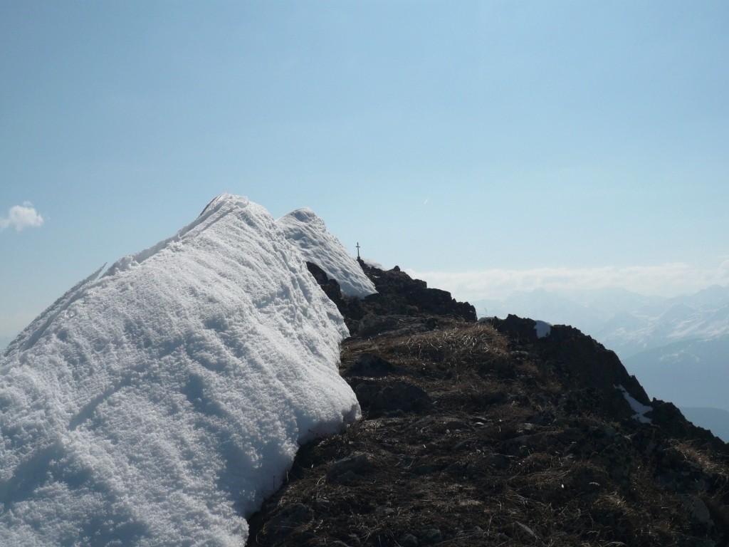 L'arête sommitale