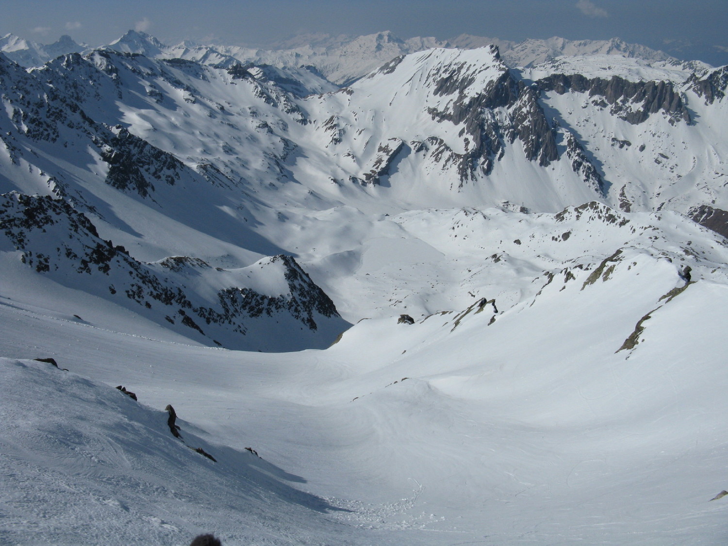 La descente coté lacs jovet