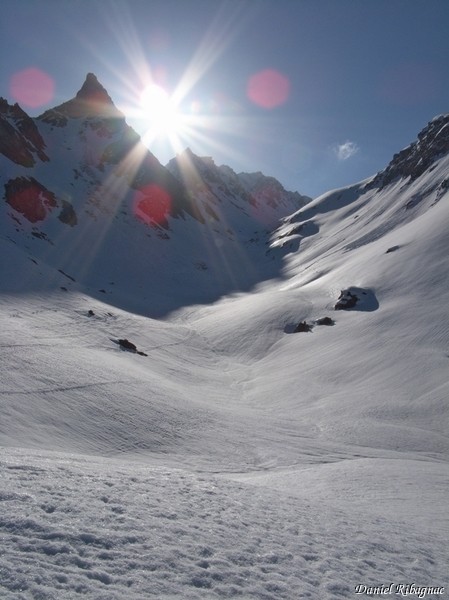 Le long vallon de Crouye Grandxe