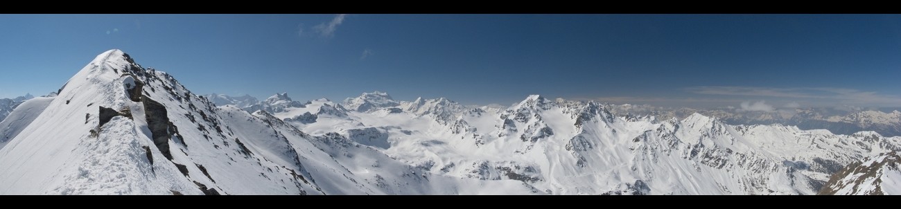 Panorama depuis Le Metailler (antécime)