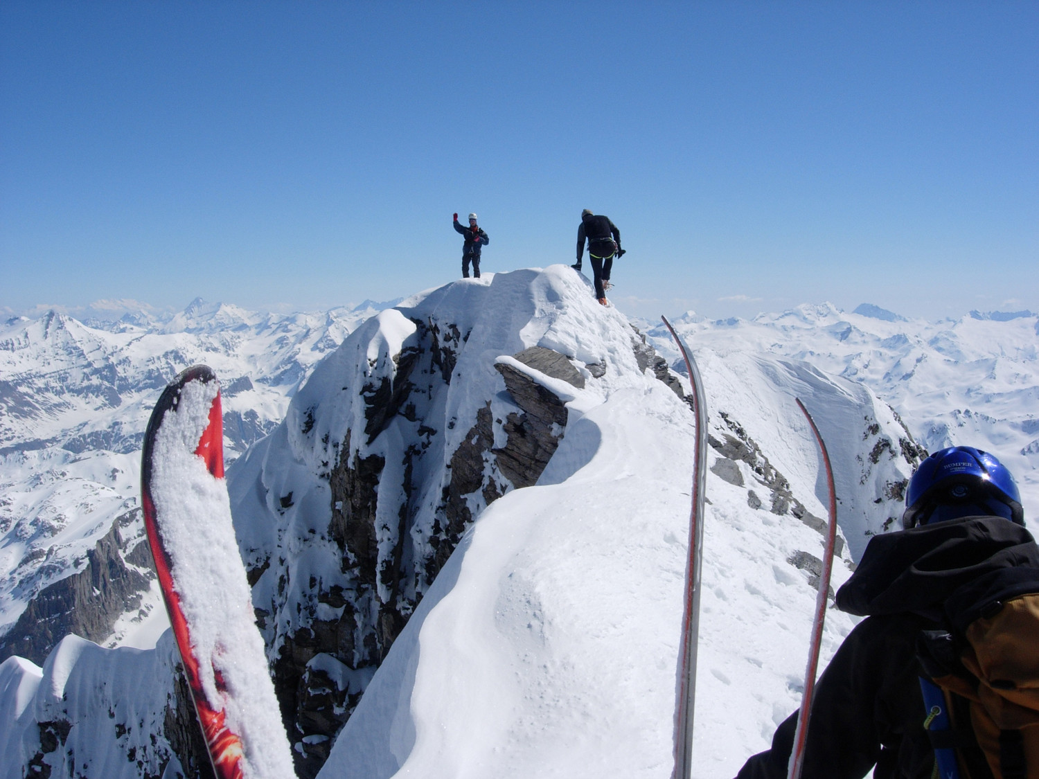 Grande Casse - vue sur le sommet