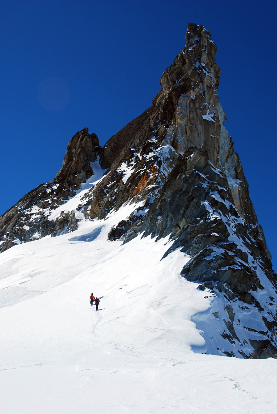 Verso l'Aiguille...Foto Silvio Giraud