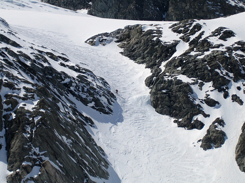 Verrou sous le Glacier de Troquairou