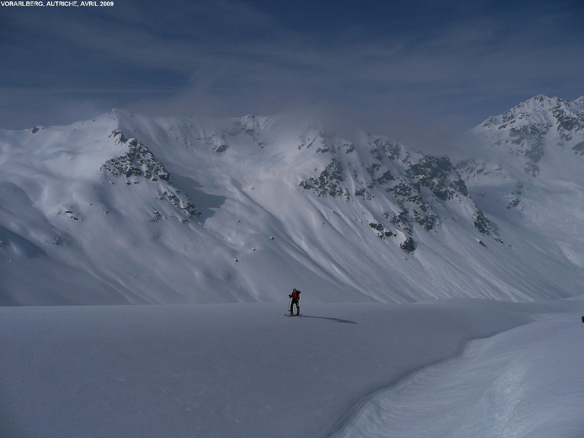 Montée au Schneeberg par le Wintertal (Vorarlberg)