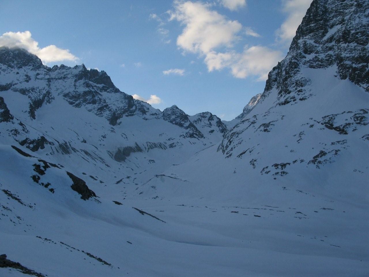 Glacier d'Arolla au matin ...