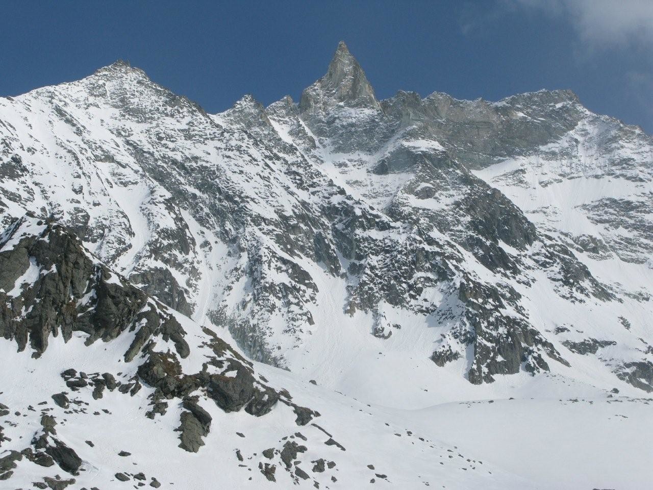L'Aiguille depuis la cabane