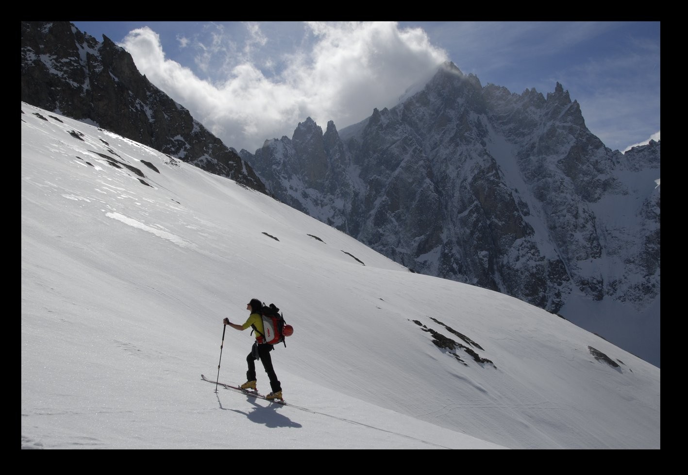 Les Ecrins et son panache...