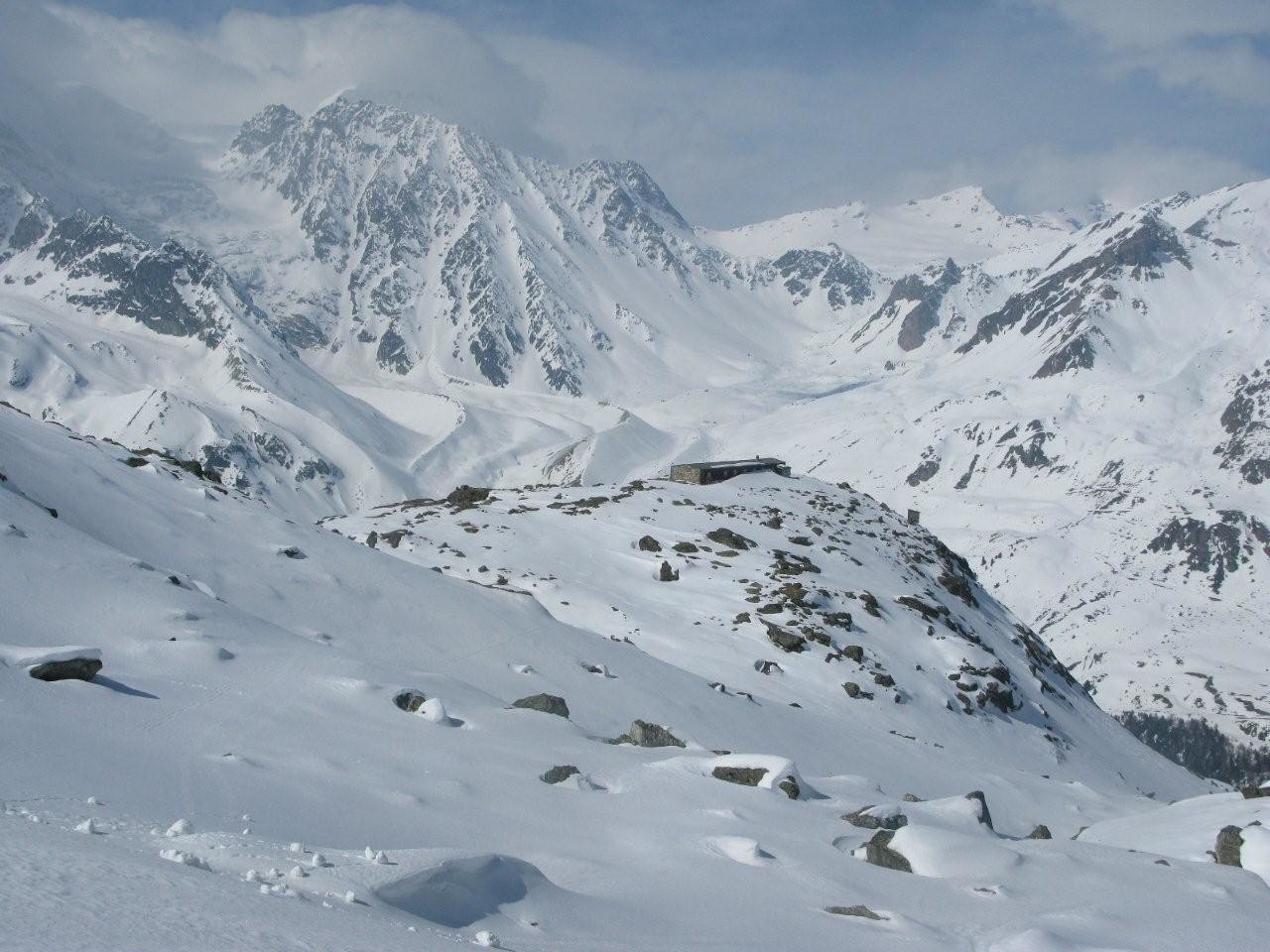 La cabane de la Tsa au retour ...