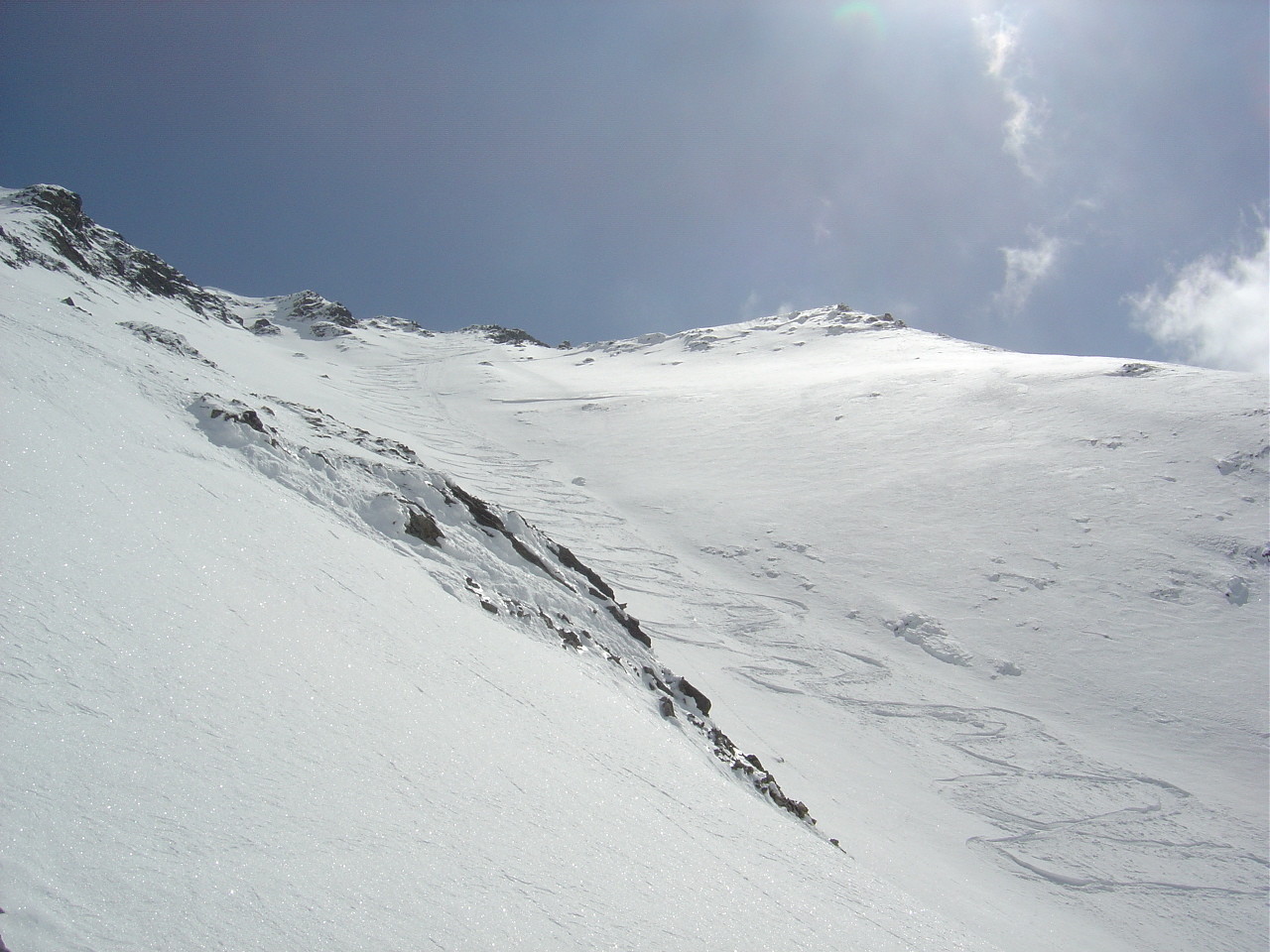 Au deux tiers de la descente