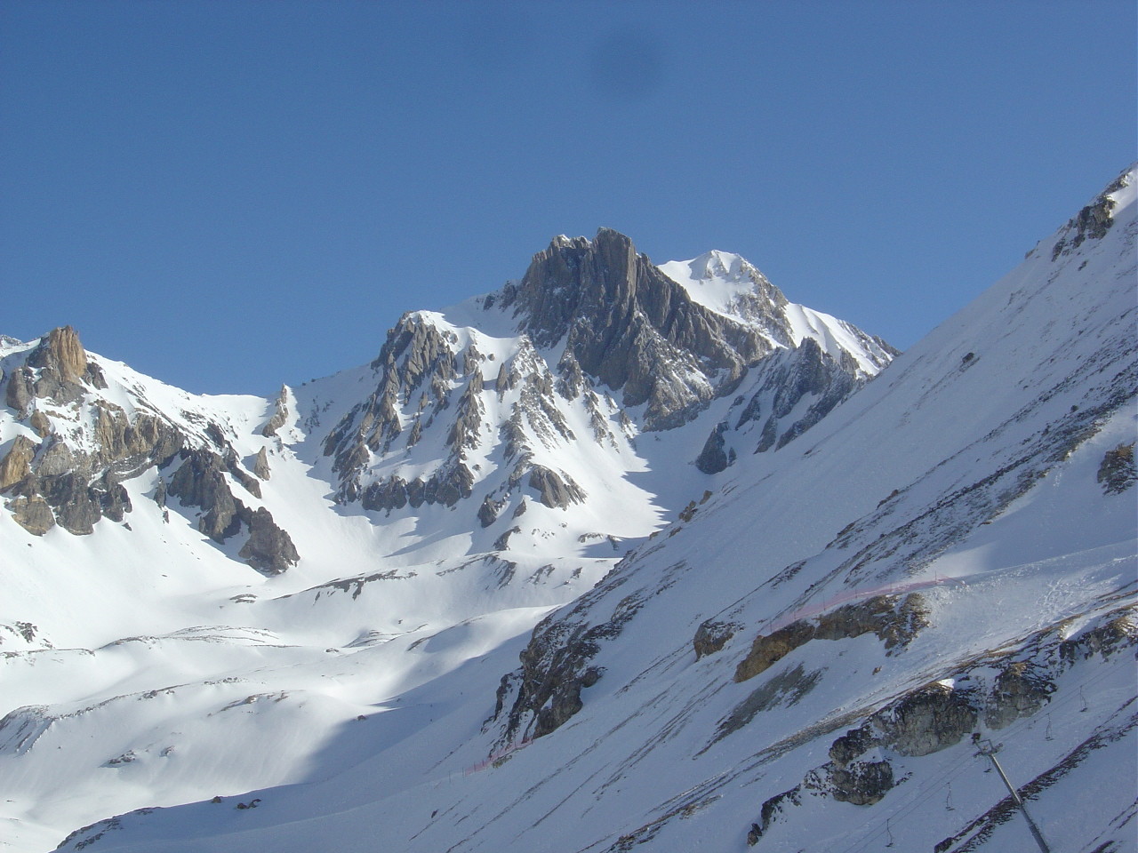 La Dent Parrachée du vallon de la Fournache