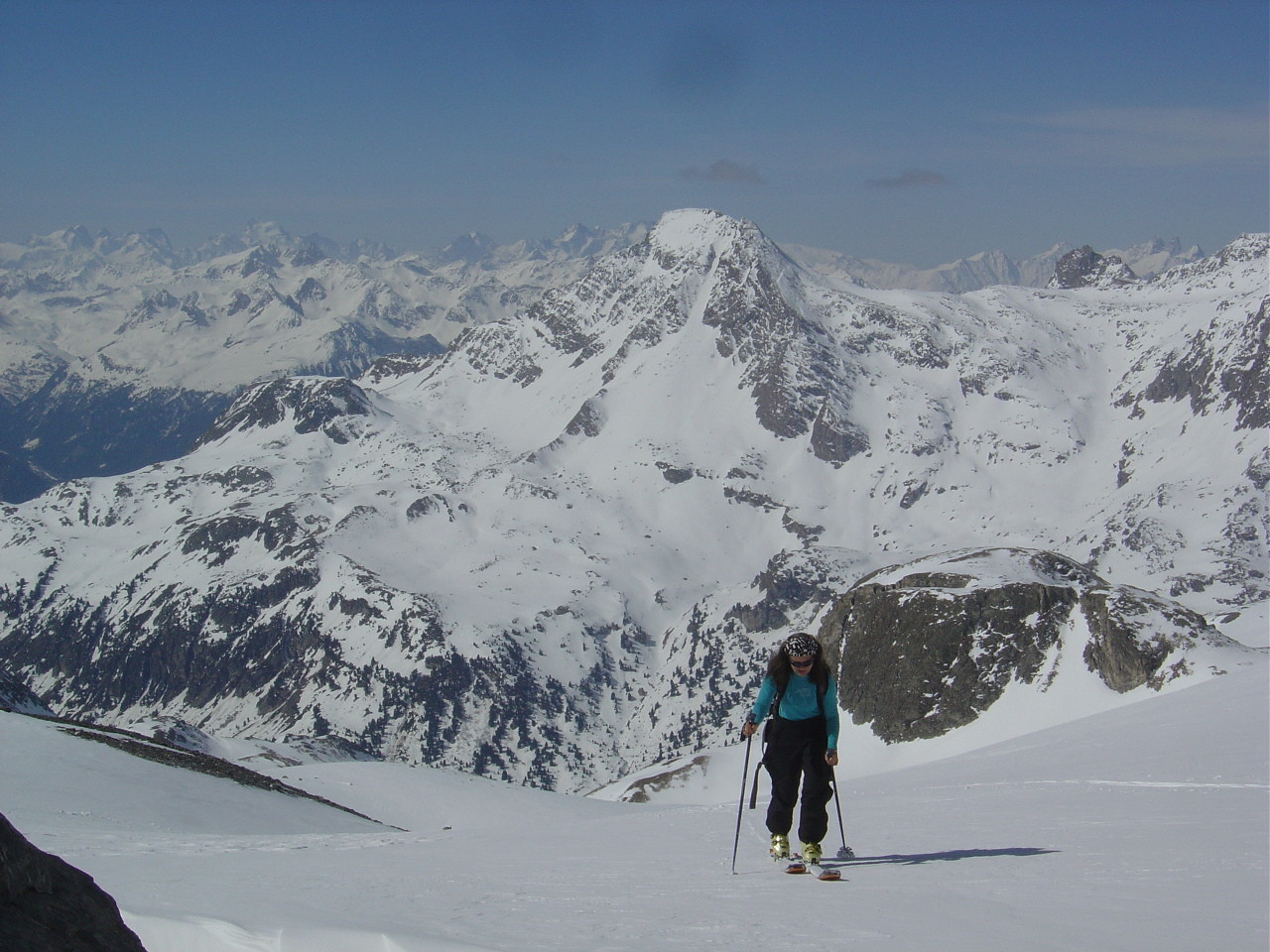 Derrière Marianne, le Râteau d'Aussois