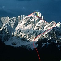 North routes on Mangart