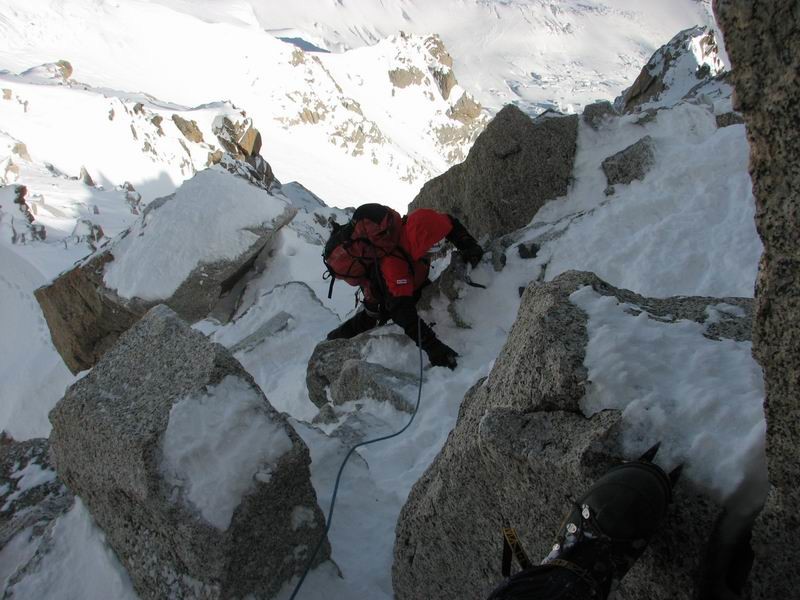 L'arête Ouest de la Grande Rocheuse