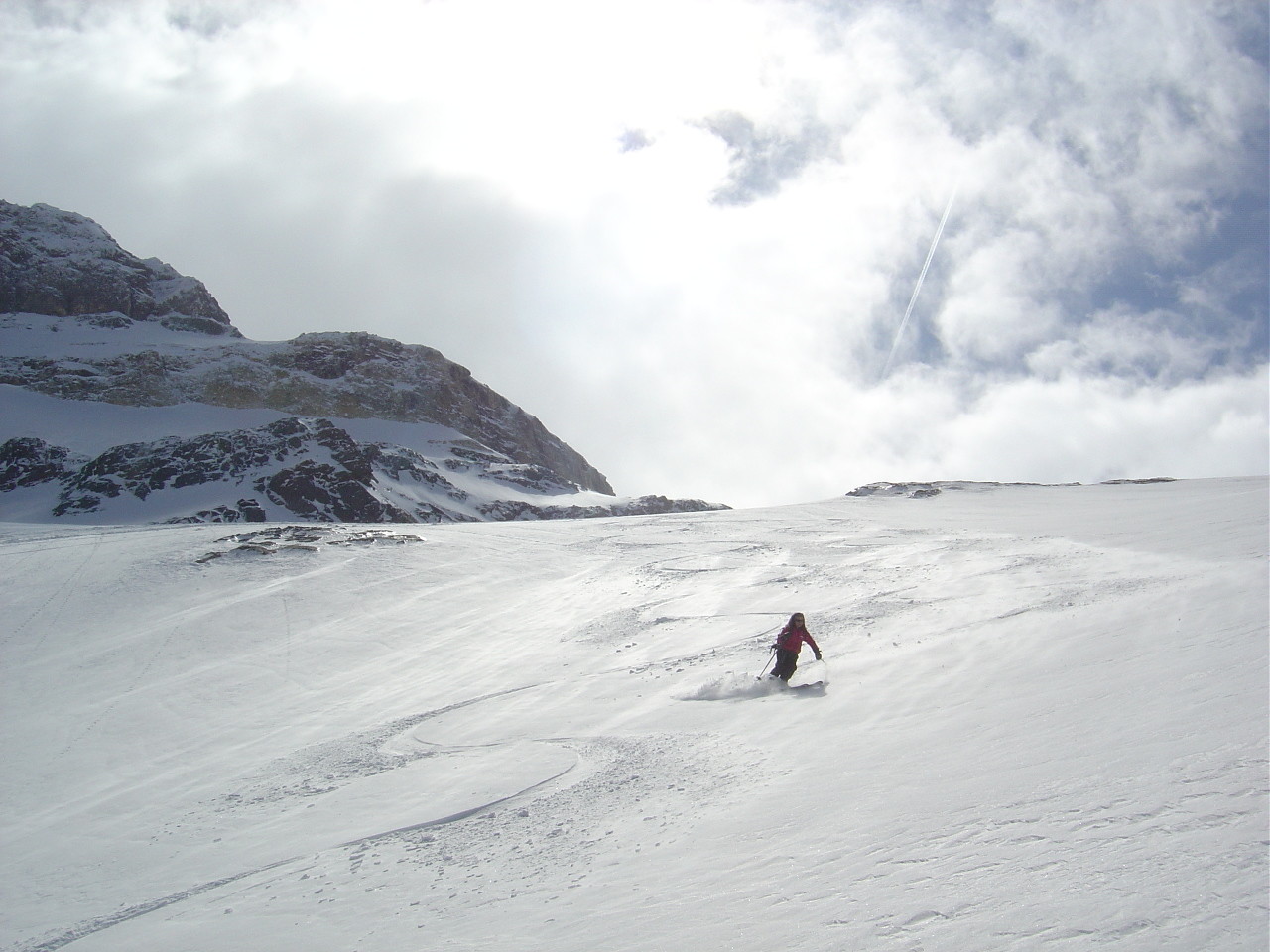 Au haut du cirque du Dard