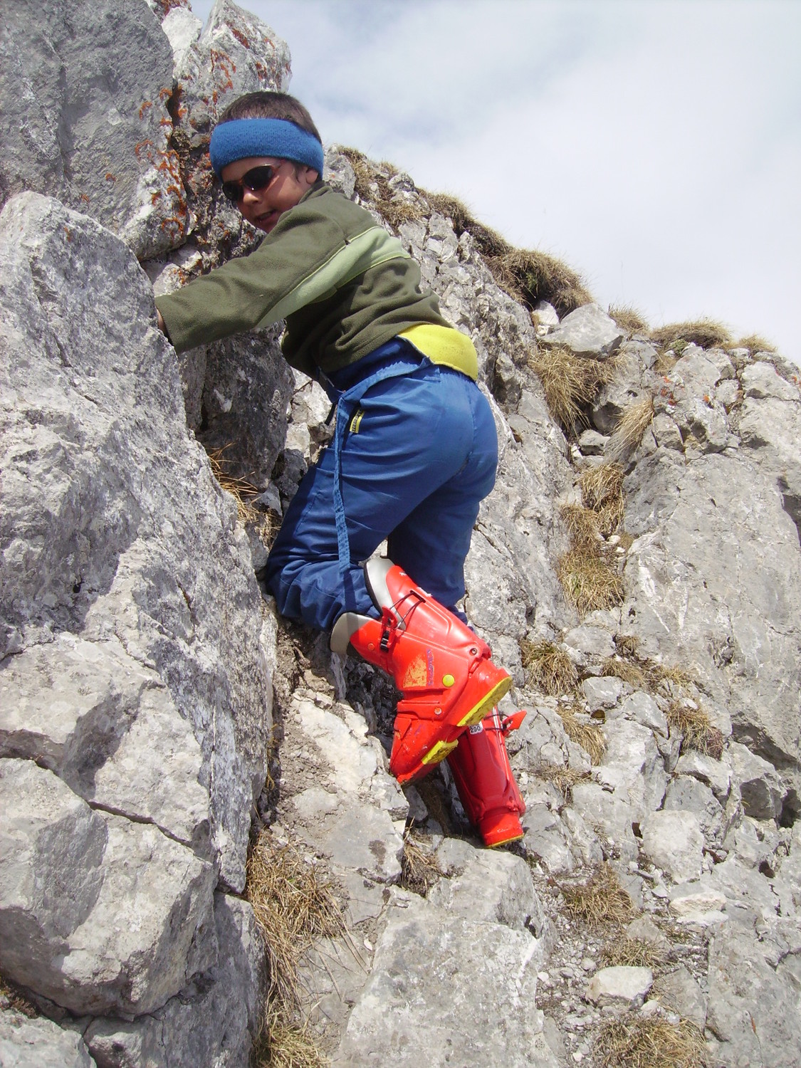 Escalade a la Goenne