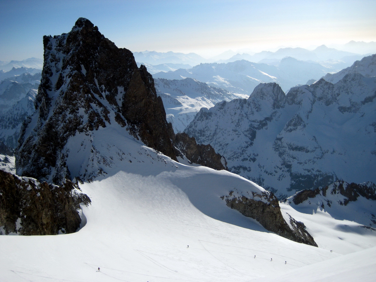 En contrebas du col du Diable