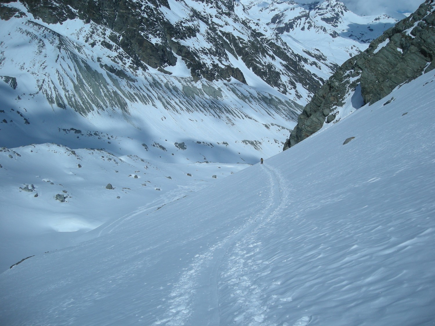 Juste avant la prise d eau vers 2400m