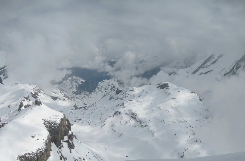 Du Steghorn, en direction de Kandersteg