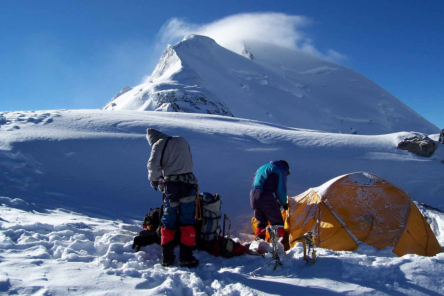 camp II à 5700m