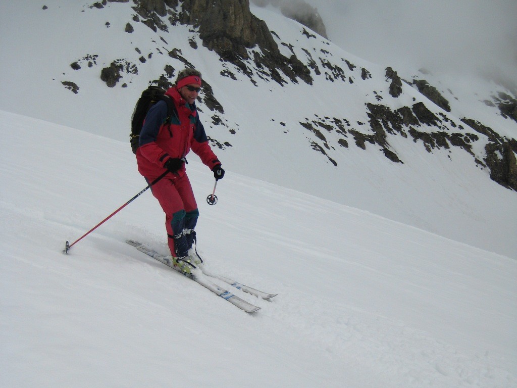 Descente du Wildstrubelgletscher