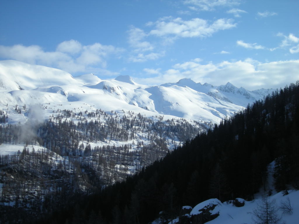 Vue sur le haut du Binntal
