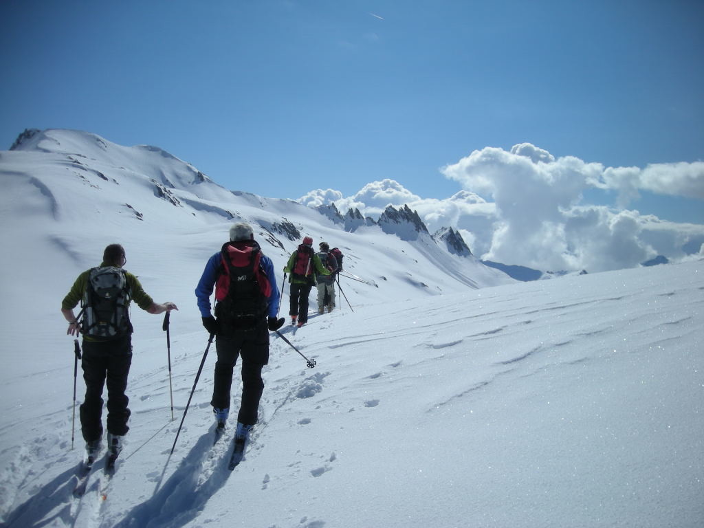 En montant au Gross Schinhorn
