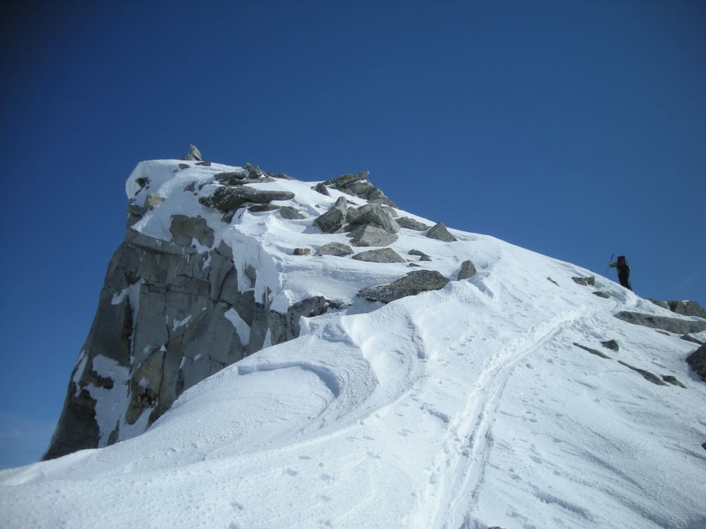 Le sommet du Gross Schinhorn