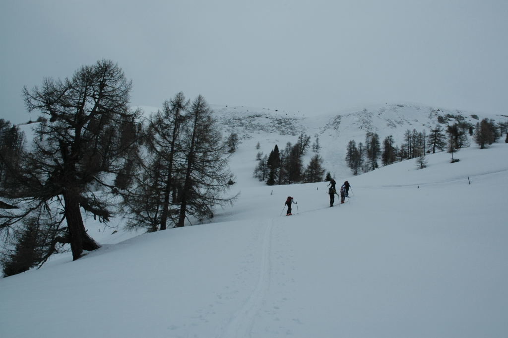 En montant au Gandhorn
