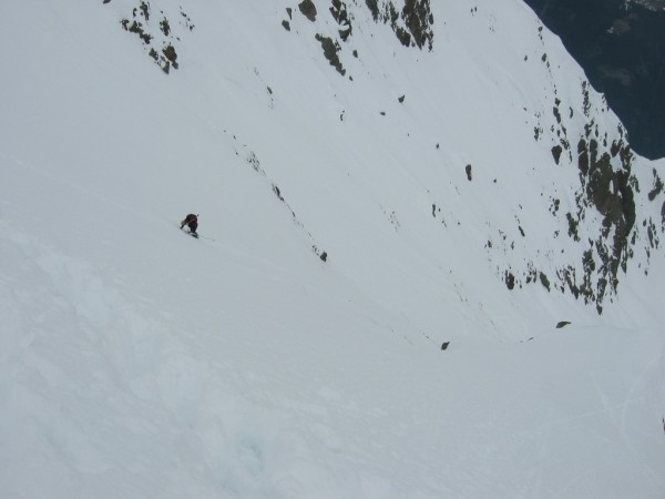 Salendo al Bristen. Verso la cresta NE