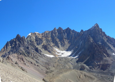 La parte superior de la Quebrada Blanca: Los Gemelos!