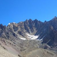 La parte superior de la Quebrada Blanca: Los Gemelos!