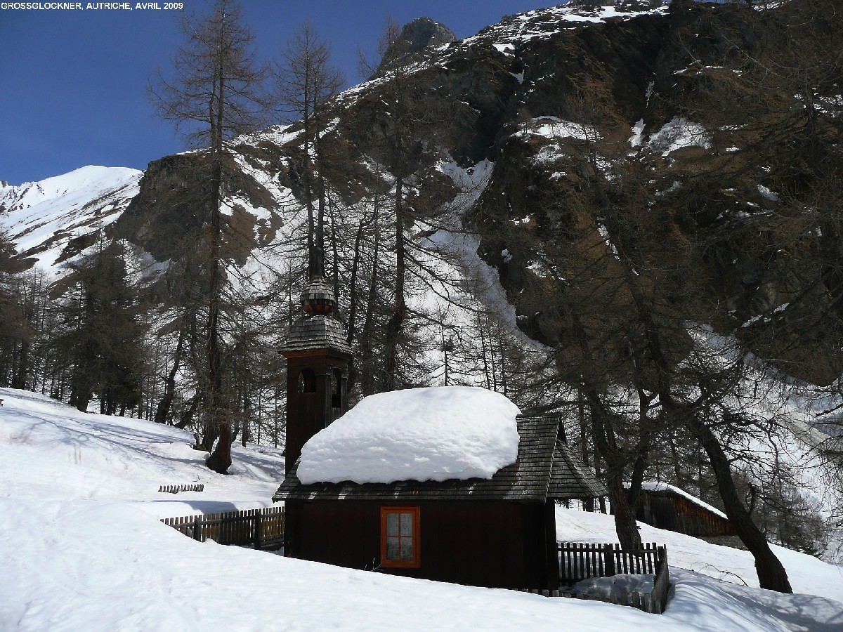 Grossglockner : Chapelle proche du départ de la Lucknerhaus