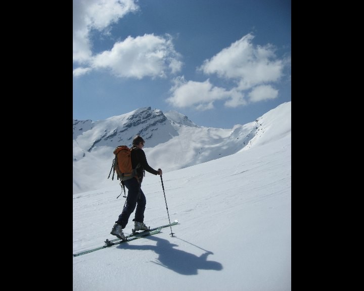 En montant au Chlin Hüreli, au fond le Tseischhorn